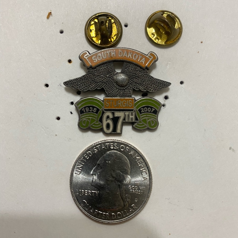 67th annual sturgis bike week pin